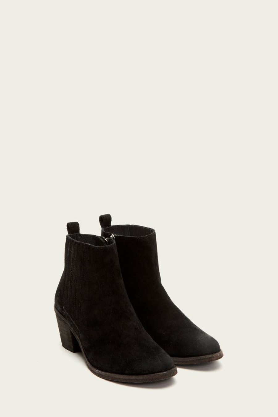 Women The Frye Company | The Frye Company Alton Chelsea Shoes Black