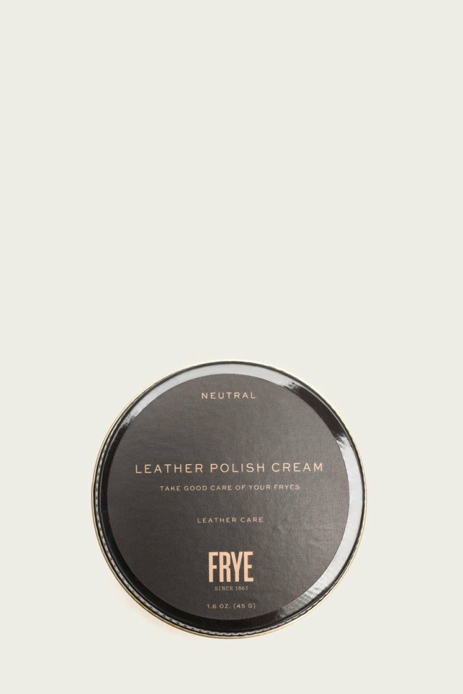 Women The Frye Company | The Frye Company Leather Polish Cream Neutral