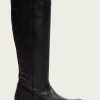 Women The Frye Company | The Frye Company Melissa Inside Zip Tall Black