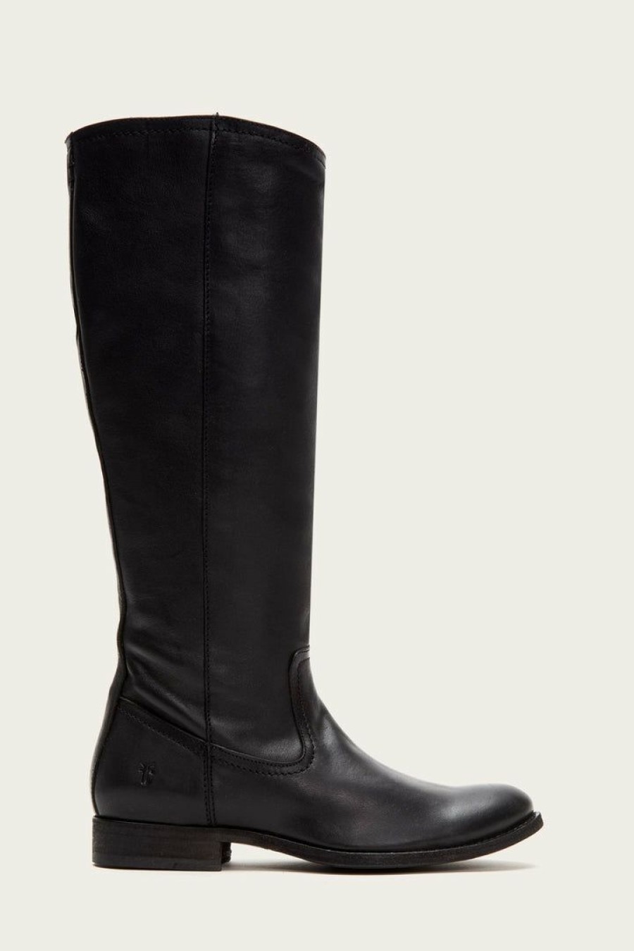 Women The Frye Company | The Frye Company Melissa Inside Zip Tall Black