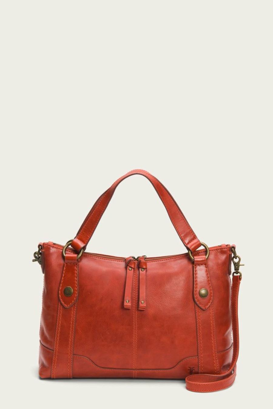 Women The Frye Company | The Frye Company Melissa Medium Satchel Bags & Accessories Sandstone