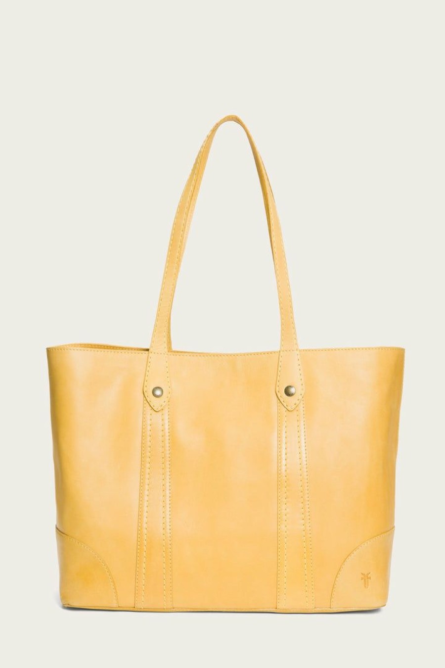 Women The Frye Company | The Frye Company Melissa Shopper Bags & Accessories Yellow