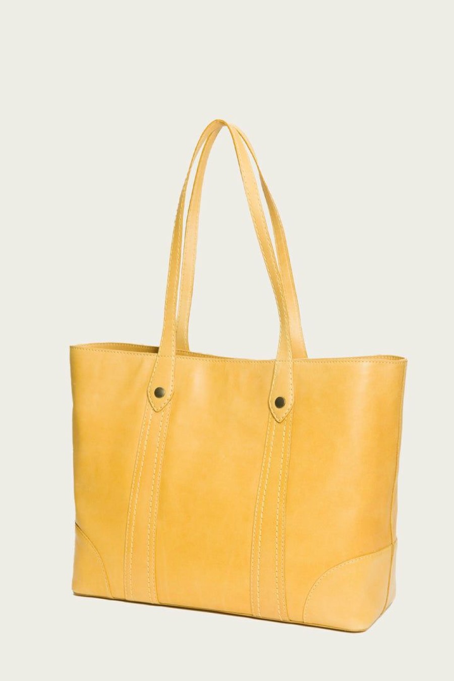 Women The Frye Company | The Frye Company Melissa Shopper Bags & Accessories Yellow