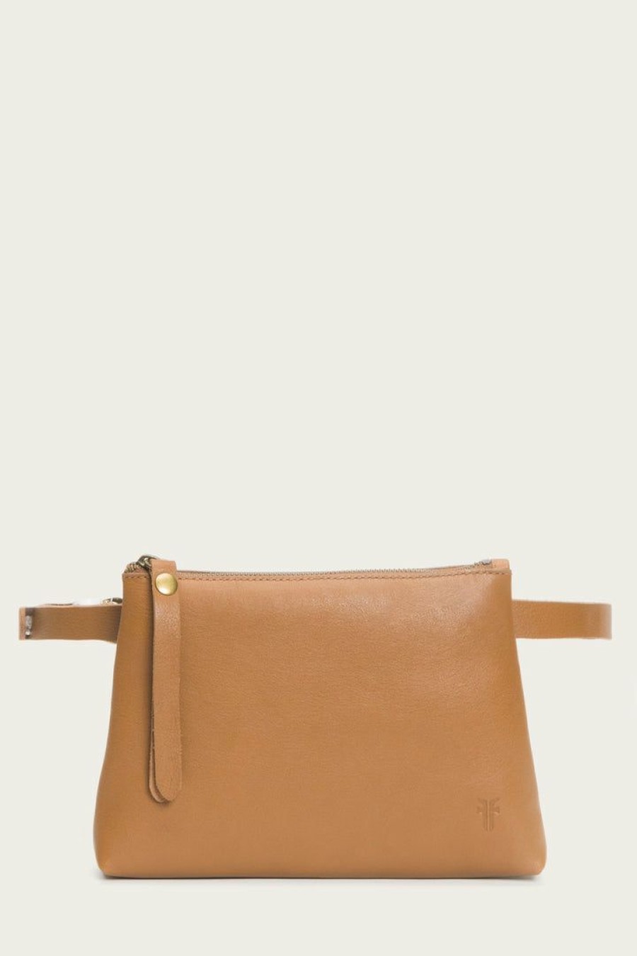 Women The Frye Company | The Frye Company Leather Belt Bag Tan