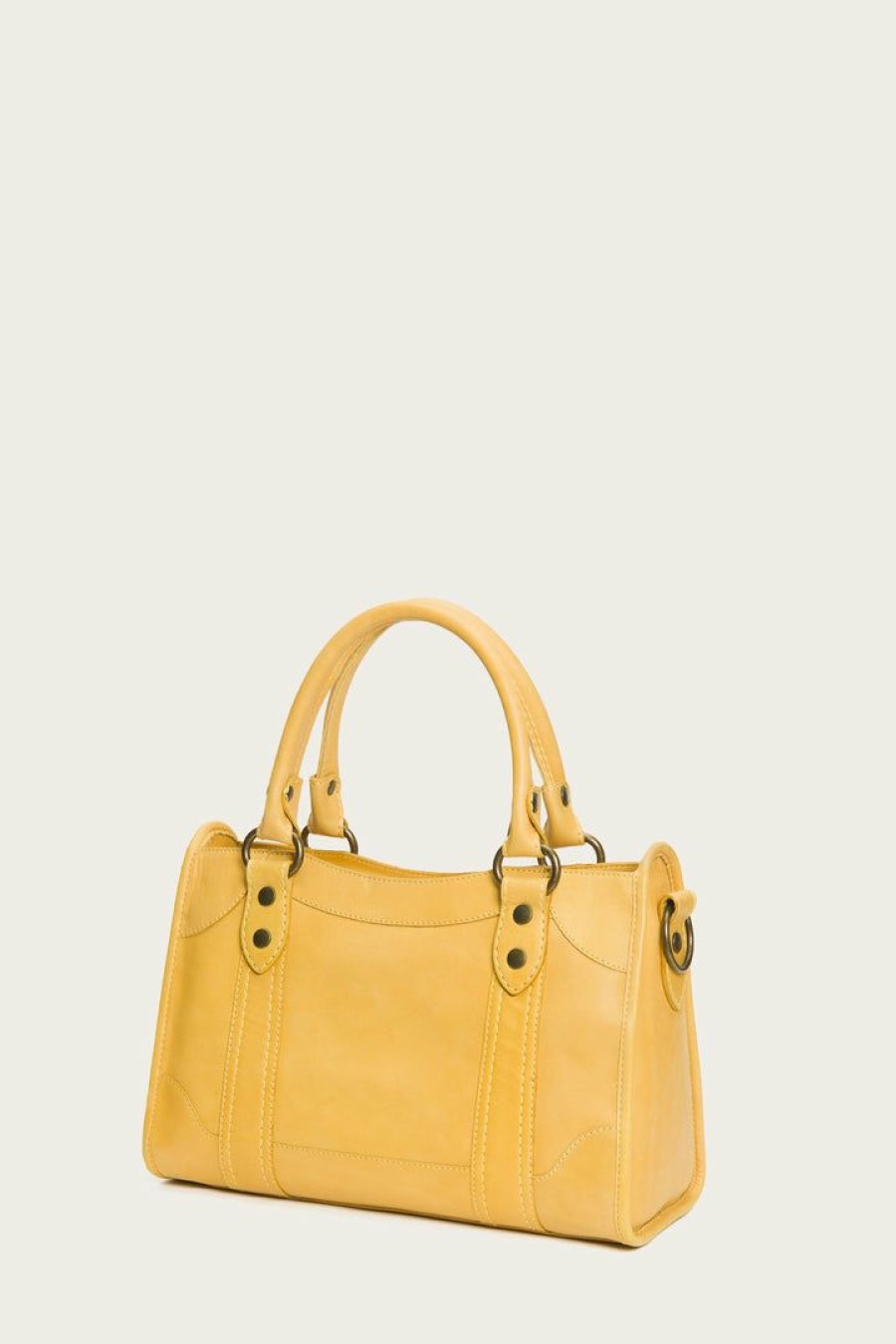 Women The Frye Company | The Frye Company Melissa Satchel Bags & Accessories Yellow