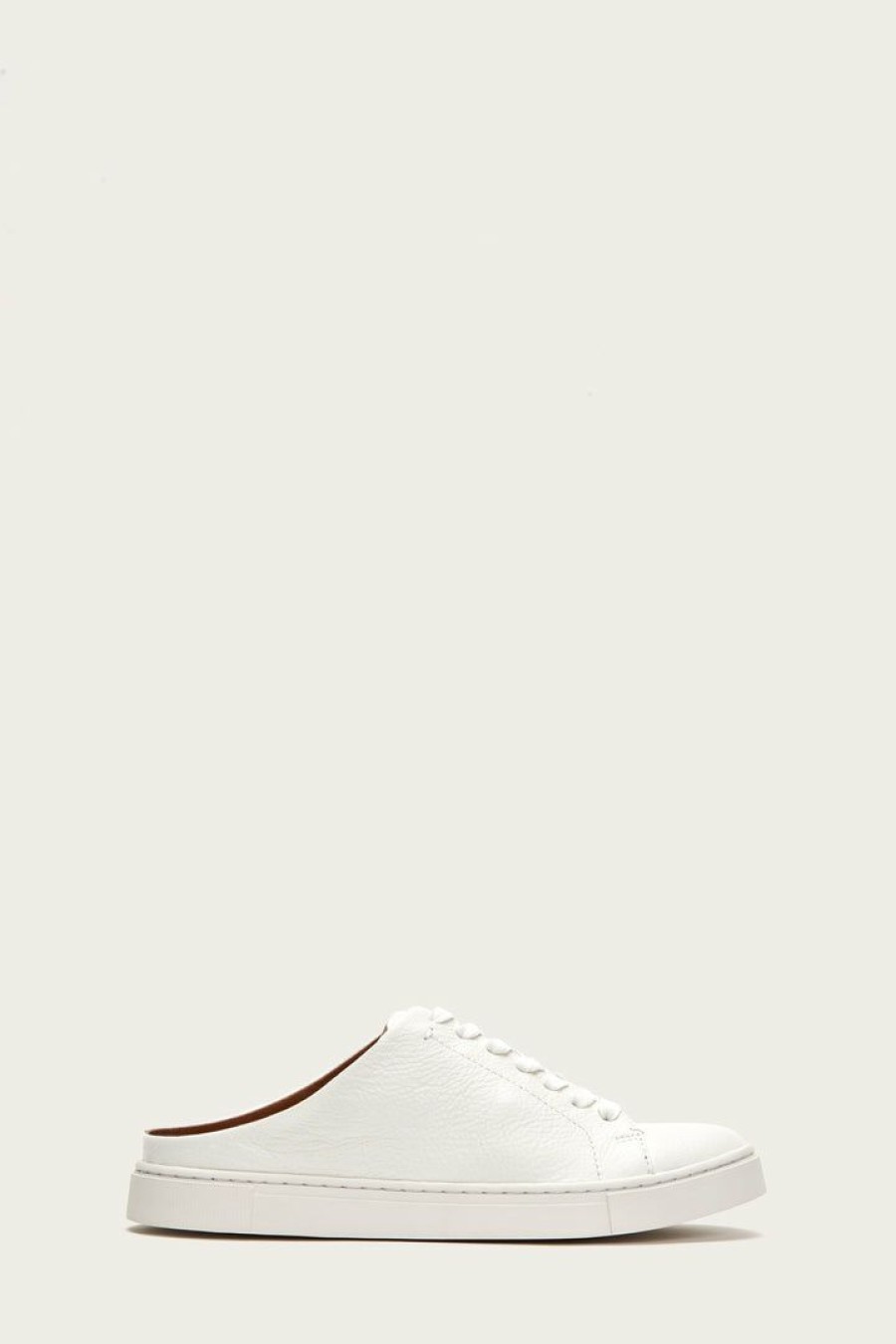 Women The Frye Company | The Frye Company Ivy Low Lace Mule Bestsellers White