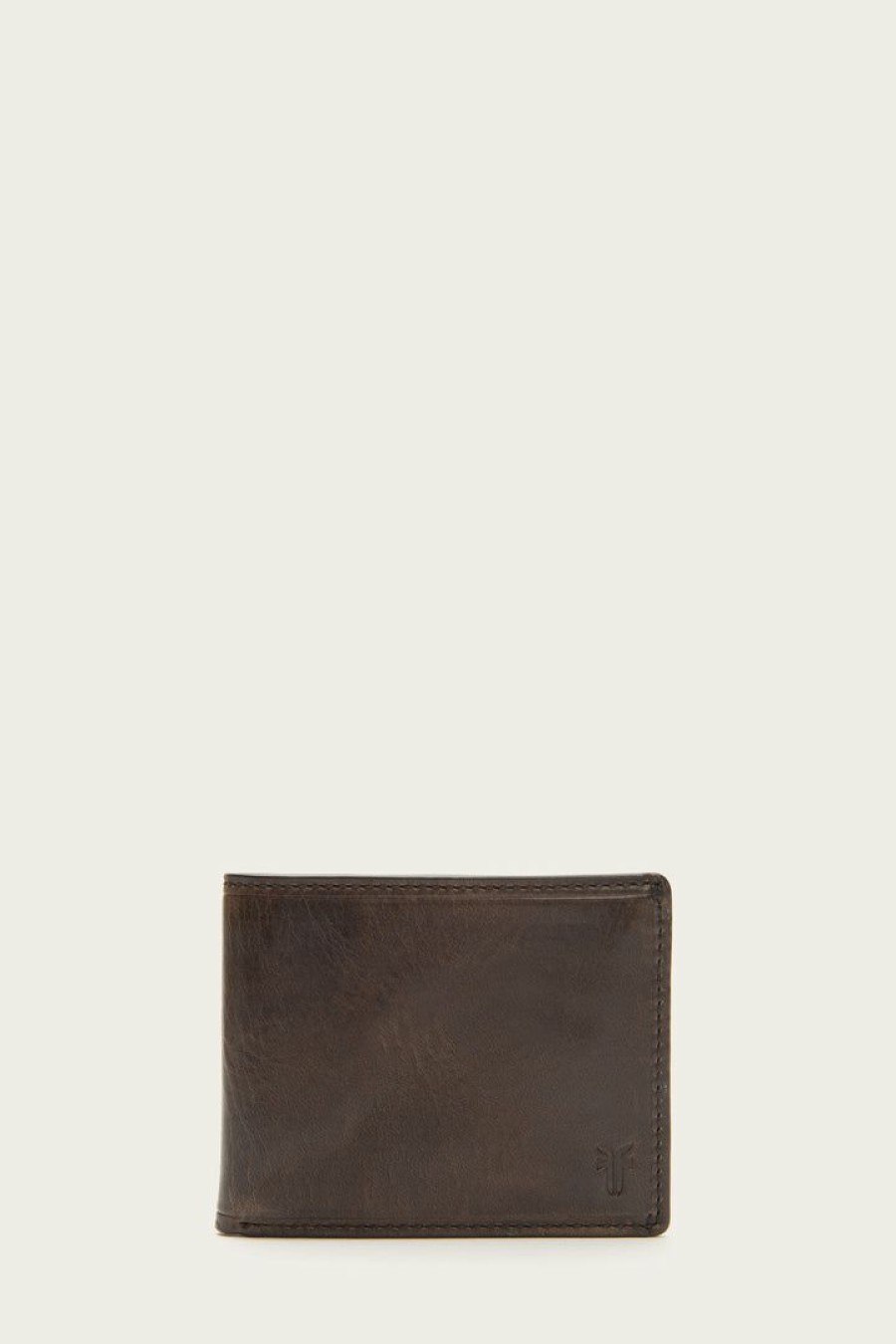 Men The Frye Company | The Frye Company Bags & Accessories Logan Slim Id Billfold Slate