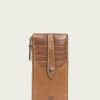 Women The Frye Company | The Frye Company Melissa Snap Card Wallet Bags & Accessories Cognac