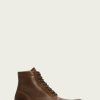 Men The Frye Company | The Frye Company Tyler Lace Up Shoes Cognac