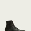 Men The Frye Company | The Frye Company Bowery Lace Up Black