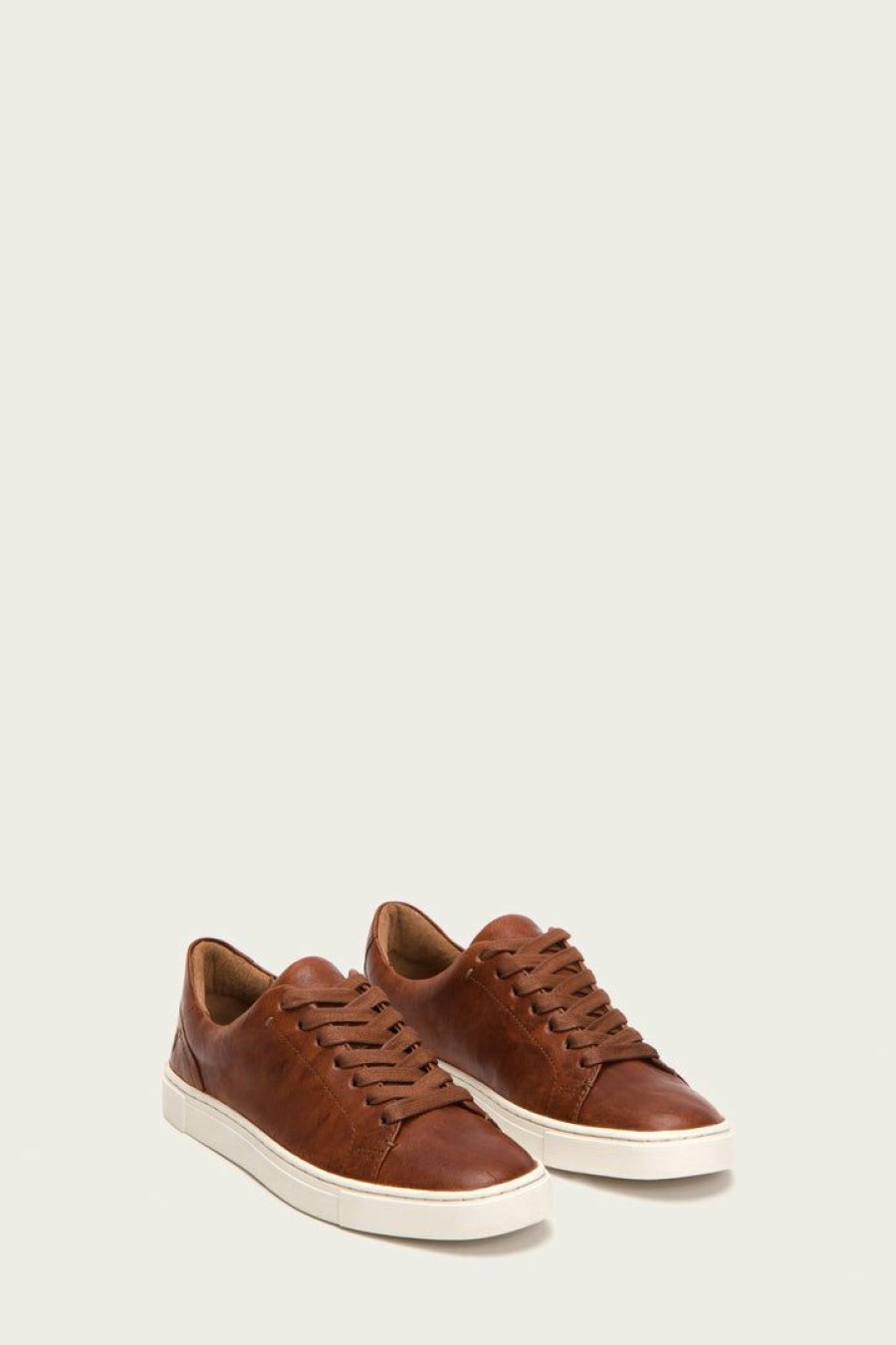 Women The Frye Company | The Frye Company Shoes Ivy Low Lace Cognac