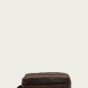 Men The Frye Company | The Frye Company Logan Travel Dopp Bags & Accessories Dark Brown