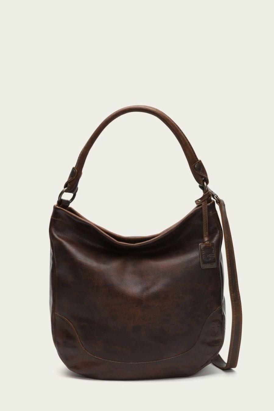 Women The Frye Company | The Frye Company Melissa Hobo Dark Brown