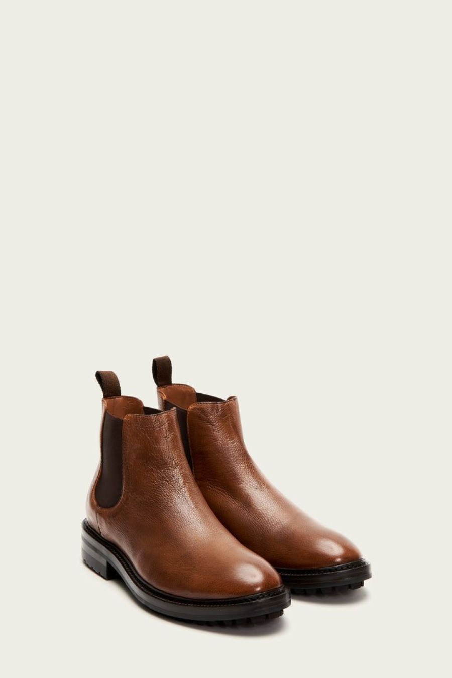 Men The Frye Company | The Frye Company Shoes Greyson Chelsea Cognac