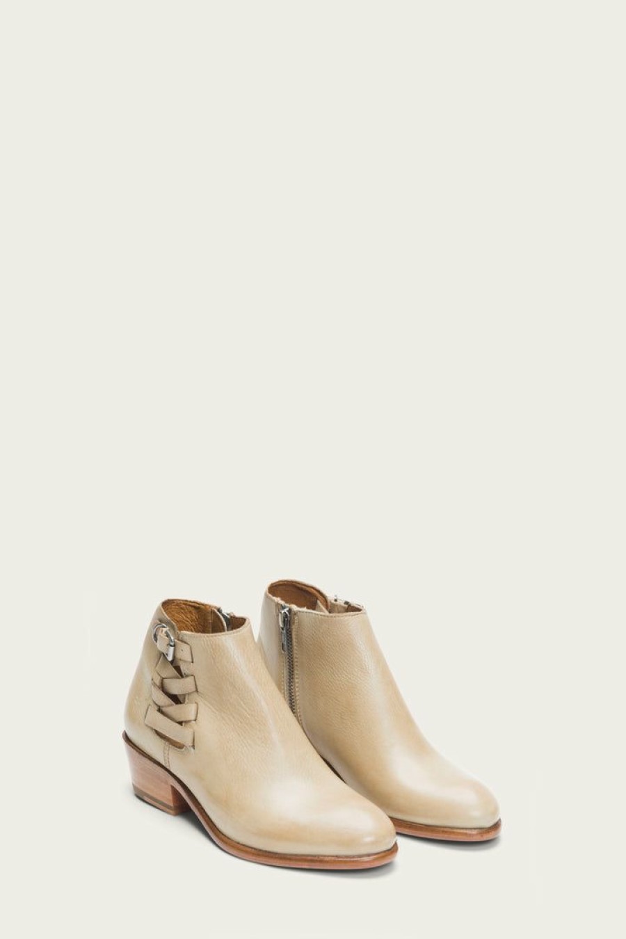 Women The Frye Company | The Frye Company Carson Belted Bootie Latte